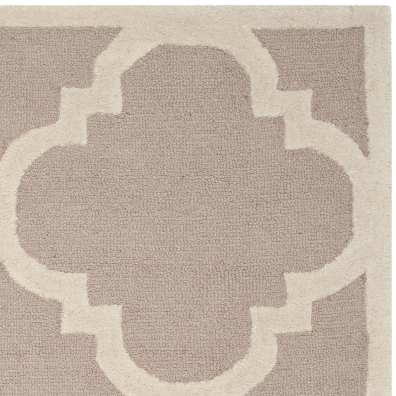 Tapis en laine touffeté à la main Cannen, Tapis de couloir 2 pi 6 po x 10 pi