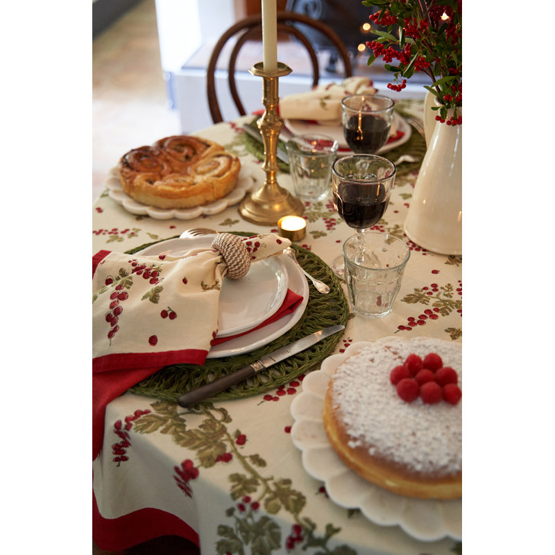 Gooseberry 100% Cotton Square Napkins