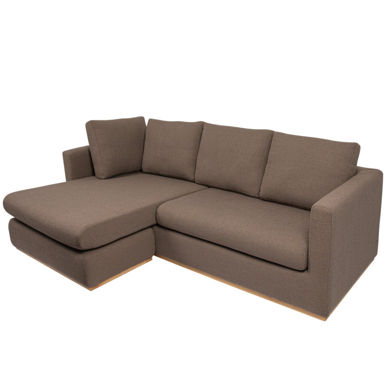 Deegan Upholstered L-Shaped Sectional Reversible