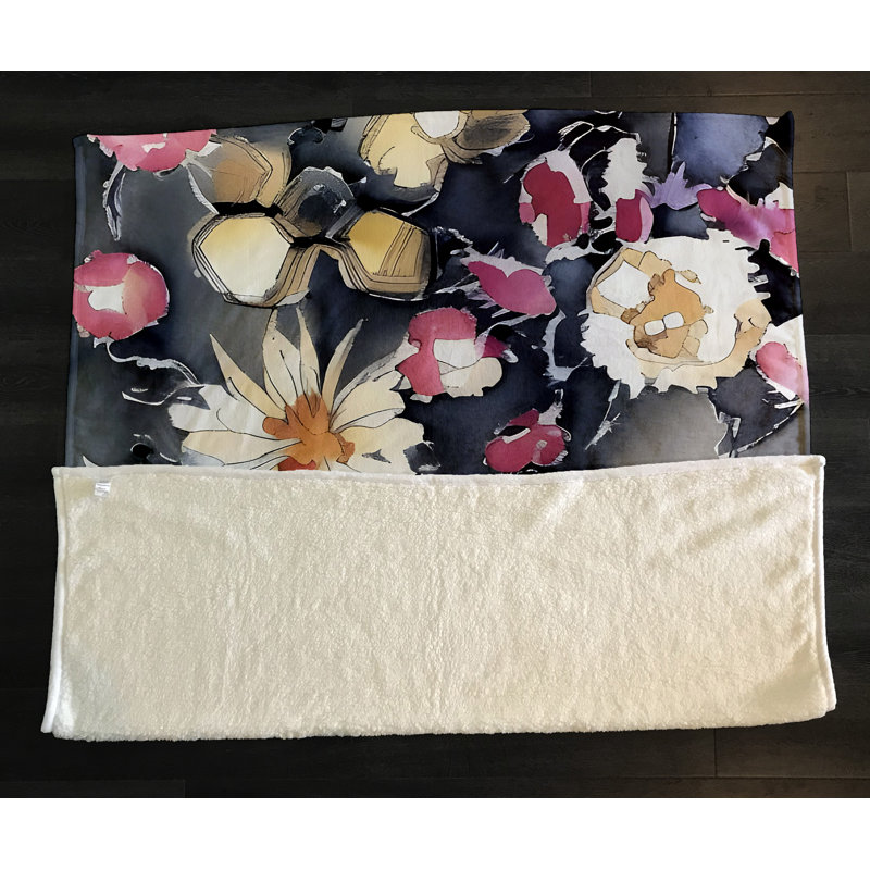 Throw Blanket, 51" W x 60" L