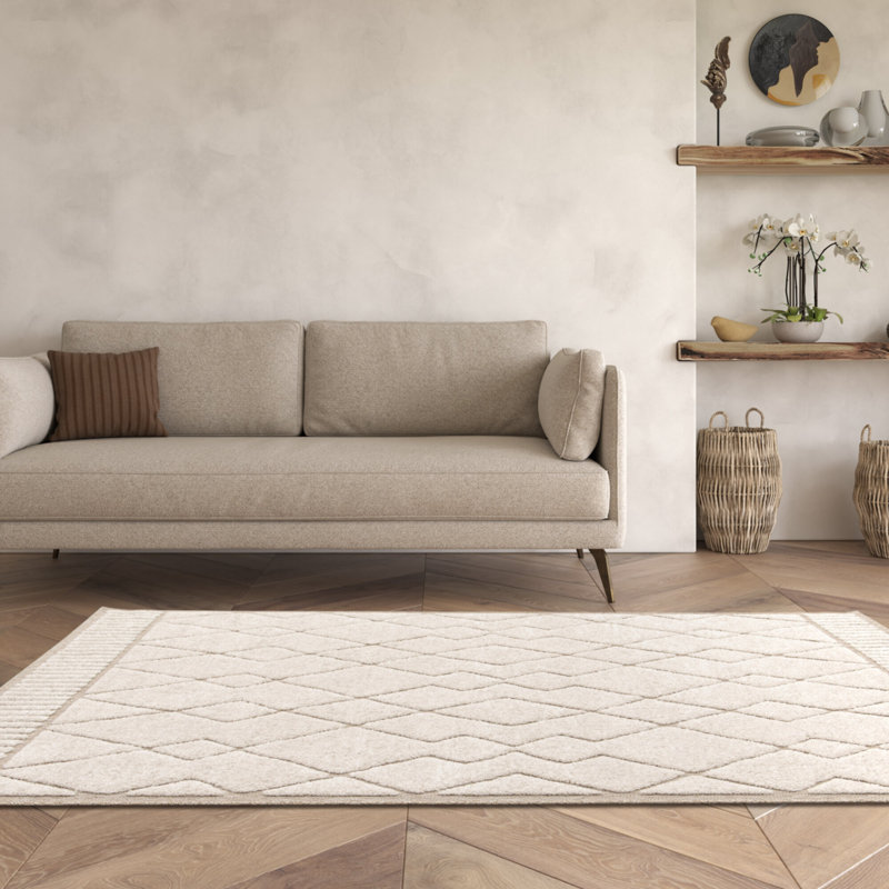 Ammons Geometric Area Rug, Rectangle 160 x 230cm