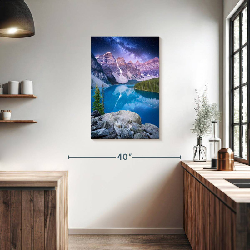 Alvord étoiles au-dessus du lac Moraine, H 36 po x l 24 po