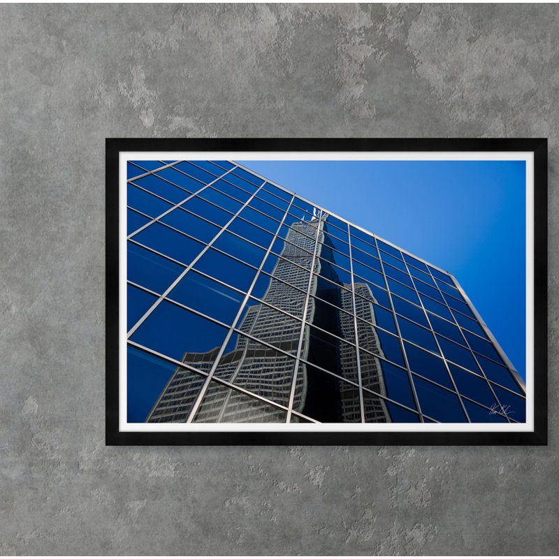 Sears Tower Reflection Print by Tim Klein