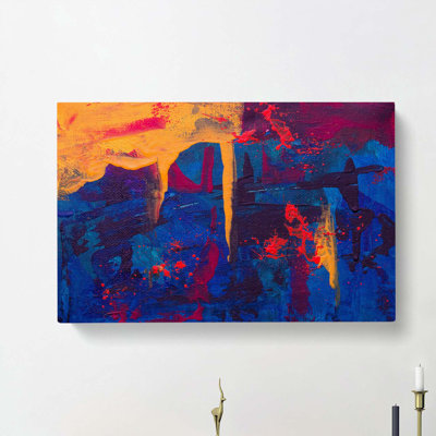 Abstract Art Painting Vol.248 by S.Johnson - Wrapped Canvas Painting