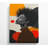 Face Of Abstract - Single Picture Frame Print on Canvas-96395413
