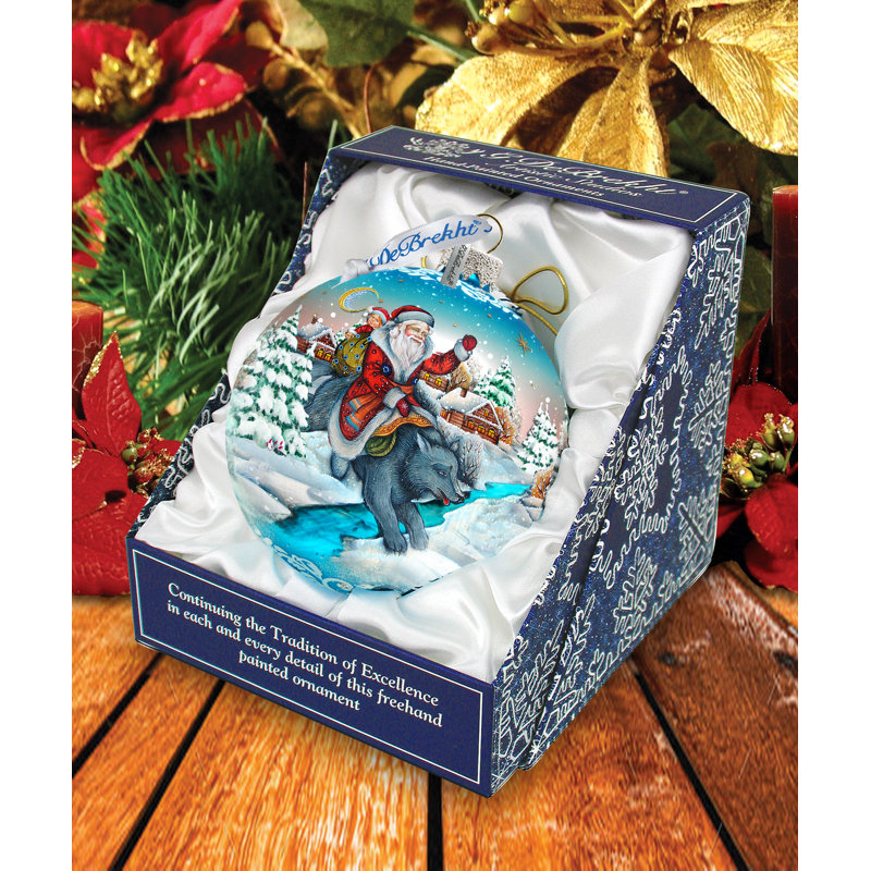 5.5'' Glass Ball Ornament