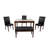 Leclerc 5 Piece Dining Set-1609715923-1609715920