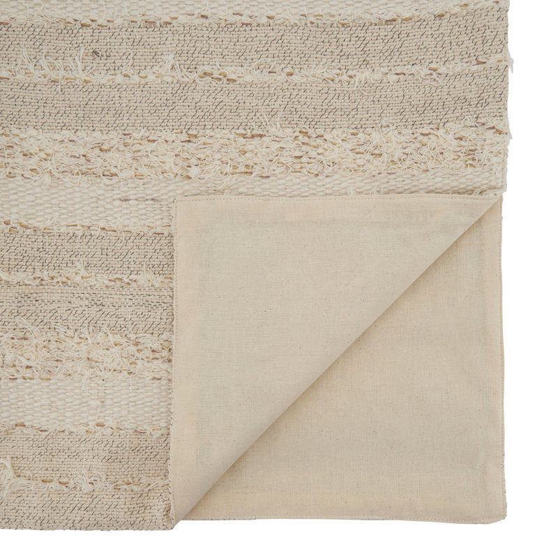 Wes Striped 100% Cotton Table Runner, 16" x 90"