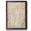 «Walnut Damask IV», impression sur toile encadrée-379854067