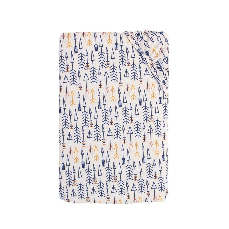 Ensemble de draps pour lit de bébé Little Love par NoJo Stesha Aztec
