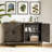 Phelan 60'' Wide Distressed Sideboard with Adjustable Shelves-1899380218