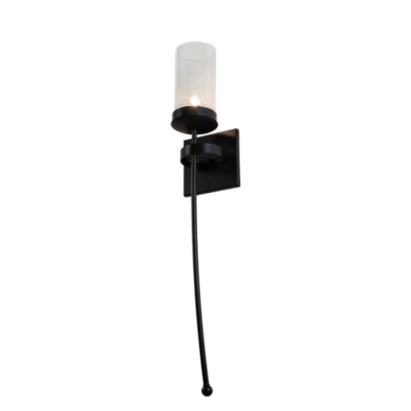 Bechar Steel Wallchiere, Solar Black