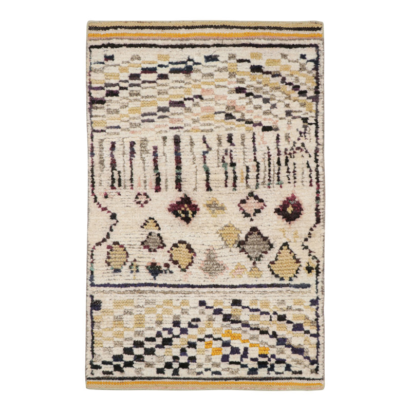 One-of-a-Kind Rectangle 2'1" X 3'3" Hand Knotted Area Rug