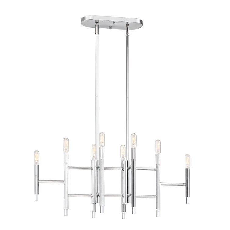 Sébastien 8 - Light Dimmable Geometric Chandelier