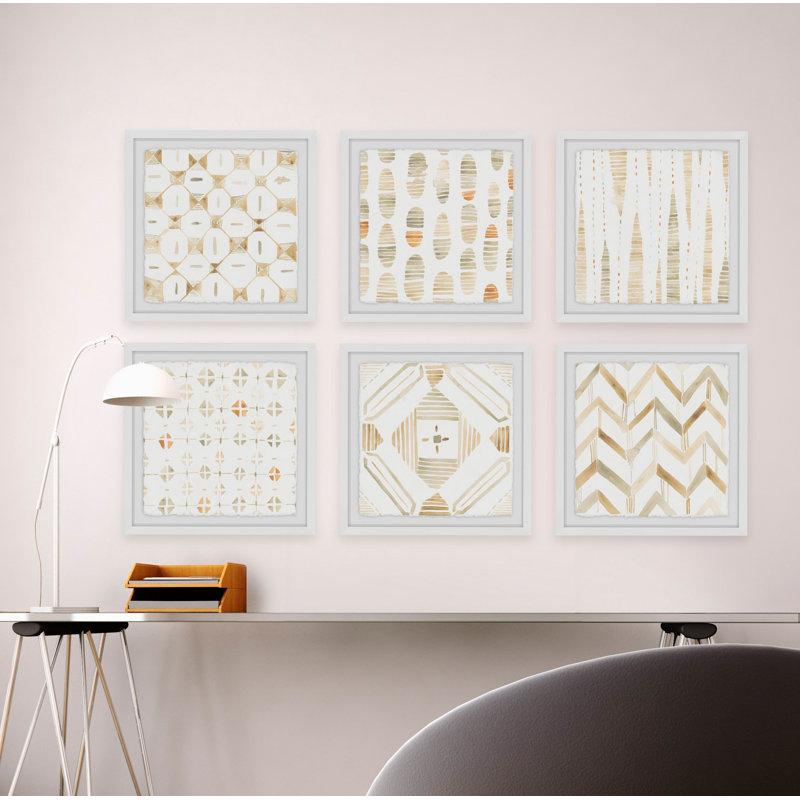 «Mombasa Memories Hexaptych» par Sarahbella - Ensemble de 6 cadres photo sur papier, H 12 po x l 12 po x P 1,5 po