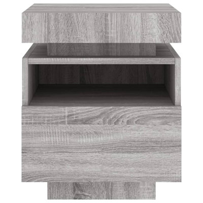 Bouyer 39cm W Engineered Wood Bedside Table
