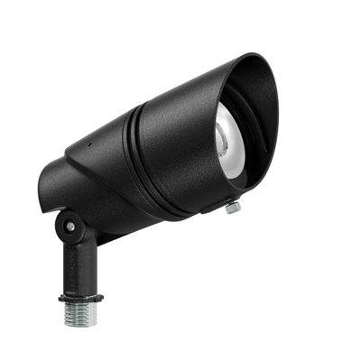 Varia Large Selectable Lumen Output Accent Light in Textured Black