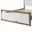 Lit plateforme en tissu Boucle-1020702218