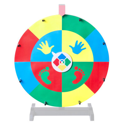 WinSpin Twister Game Template Body Twister Moves Board Sport Kids Adult Age 5+