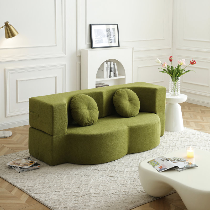 21 lits pliants, lit simple avec oreiller, futon de bureau, dortoir universitaire, mezzanine, aucun assemblage requis, plancher de repos paisible et canapé-lit, assemblage, confortable