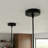 Ranbir CAPSULE BLACK AND GLASS PENDANT