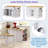 Braidon 53.15 " W Kitchen Cart-1859033582