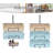  6-Tier Over The Door Towel Racks for Bathroom - Wall Mounted Towel Holder with Metal Shelf - Rolled Towels Organizer Door Adjustable Hanging Towel Storage - Black