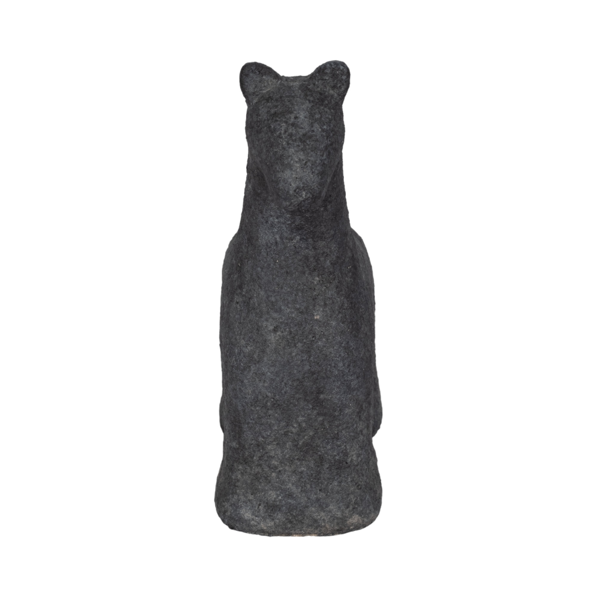 Neutral Textured Horse Decorative Object, 9" H x 3" W x 3" D, Black