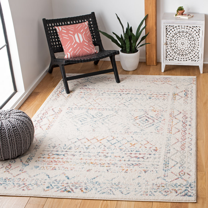 Dempsey Performance Southwestern Rug, Rectangle 4' x 6'