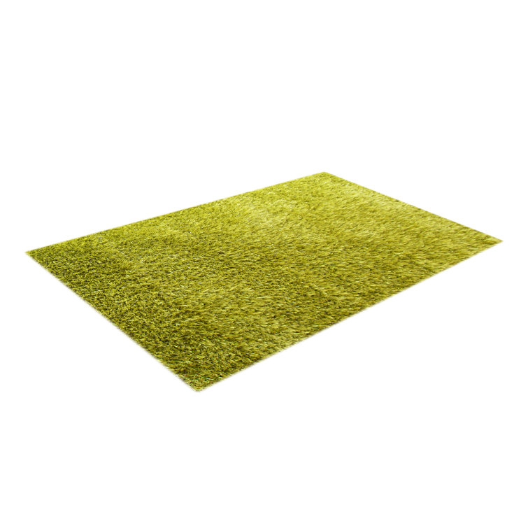 Kota Solid Colour Hand Woven Shag Area Rug