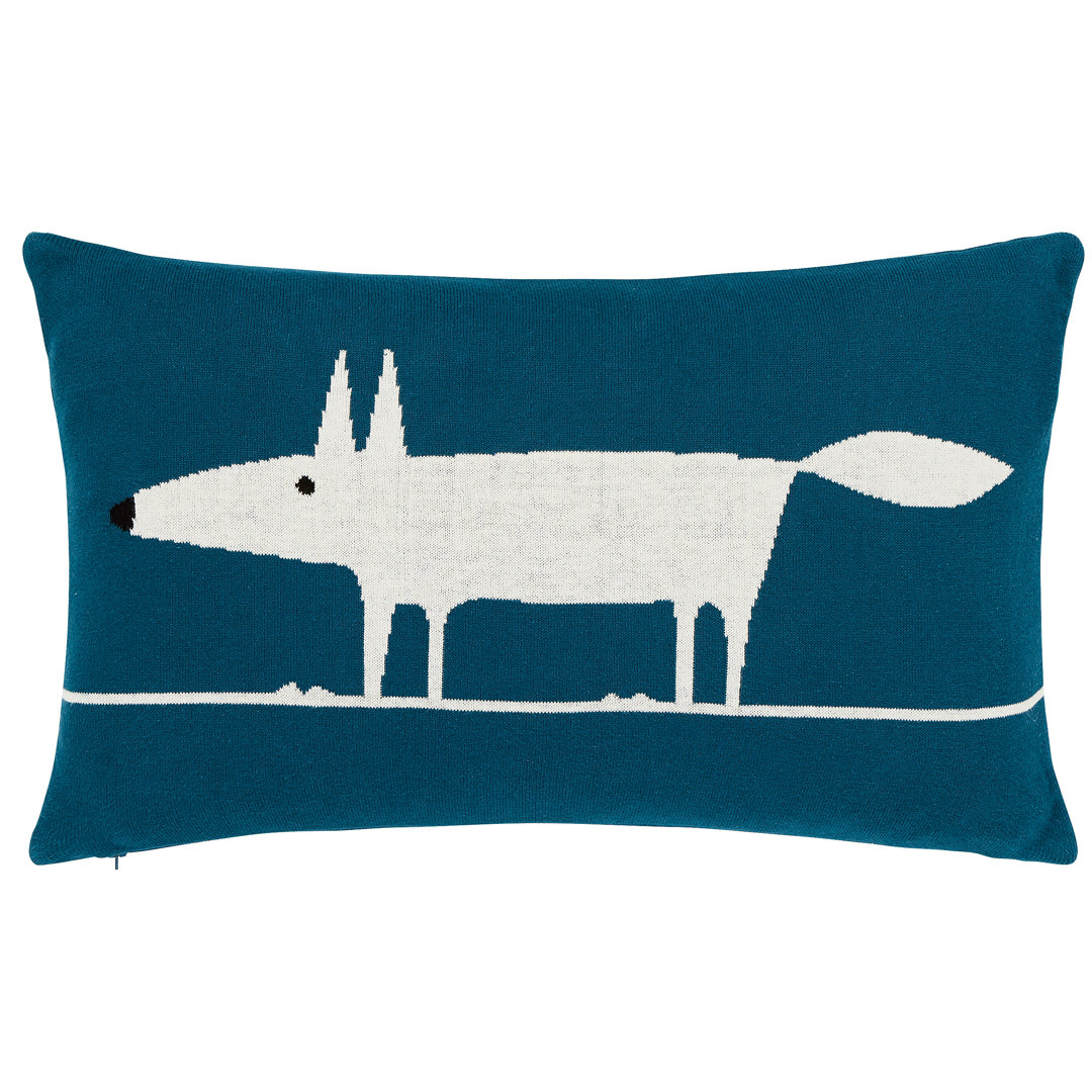 Mr Fox Rectangular Throw Cushion