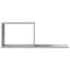  Floating Shelves with Shelf with Storage Engineered Wood Wall Mounted