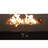 Smoked Glass Metal Rectangle Fire Pit-1780811980