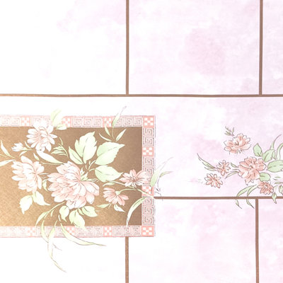 Ottley Peel & Stick Floral Roll