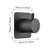 3/4" Volume Control Valve For Shower. Adjustable Brass Handle. Rust And . Matt Black. Smooth Installation Mount. 3.54In X 2.16In, 1.83Lb Cast Metal Shower Control. Corrosion Resistance. Rust Proof.