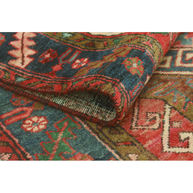 Filio One-of-a-Kind 3'2" X 9'8" 1980s Runner Wool Area Rug