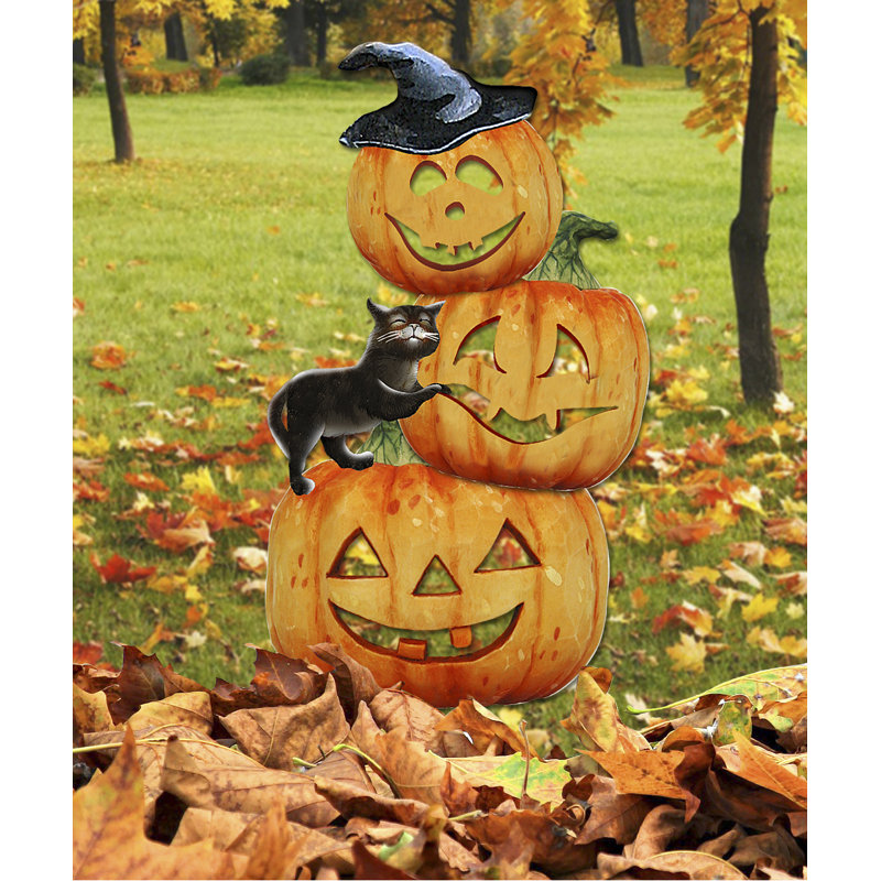 Wood Halloween Decoration