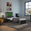 Cyrelle Upholstered Ottoman Storage Bed-1441955916