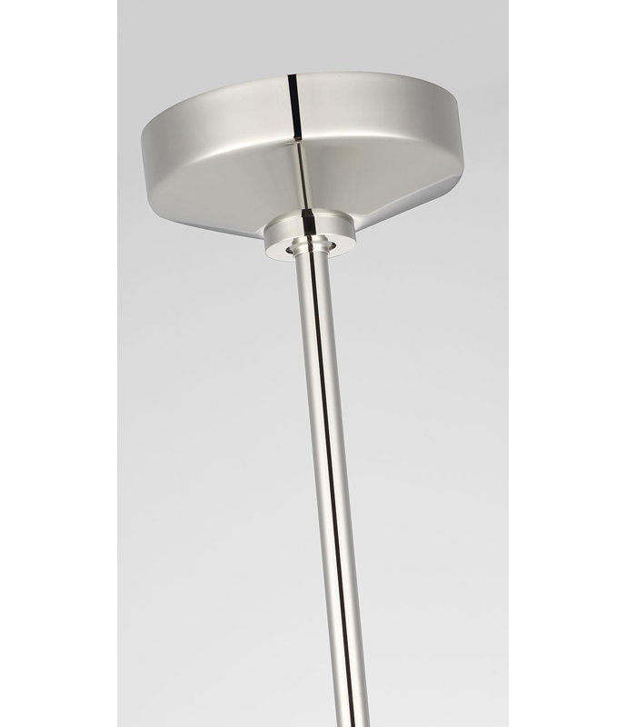 Copper Coast 1 - Light LED Pendant, Polished Nickel