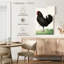 Poulet noir debout Brampt-108427923