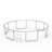YC 16FT Trampoline Pumpkin-Srandard- Black