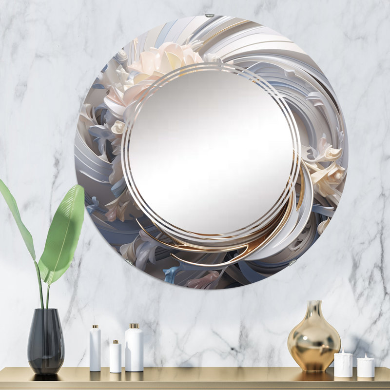Clogh Circle Mirror, 32" x 32"