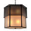 CDJ Chandelier Minerva bronze highlight finish frosted glass-2068560678-2068560676-2068560673