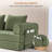 Versatile Foldable Floor Couch - Modular Sectional Sofa For Living Room, Bedroom, And Studio Use-1844032441