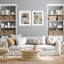 Opulent Serenity: Pastel Abstract Diptych-1195247690