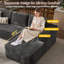 Canapé modulaire rembourré Boneless-678963250-678963255
