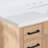 Caorle 84" Resin Double Vanity Top with Sink and 6 Faucet Holes