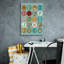 Toile épique Graffiti «Luciens Alphabet 1» par Chariklia Zarris, 18 po x 26 po