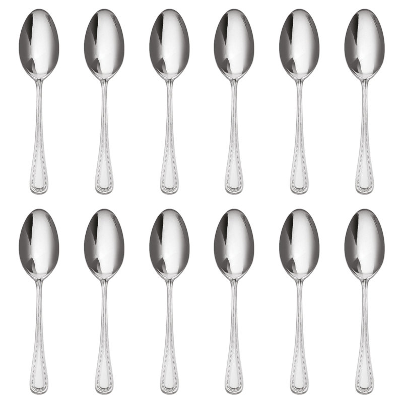 Bead Stainless Steel Dinner Spoon