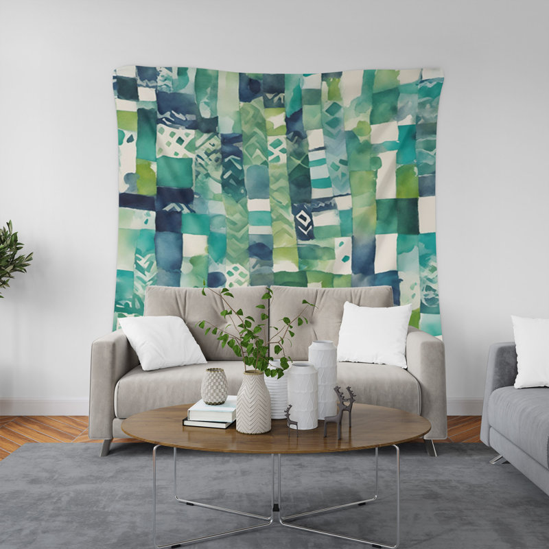 Tapisserie murale, H 60 po x l 51 po